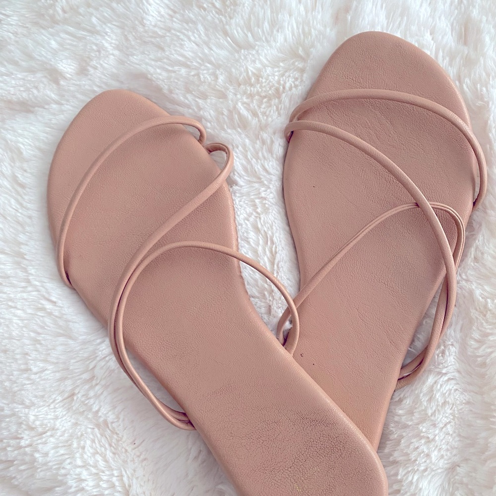 Leather Strappy Sandals size 6.5